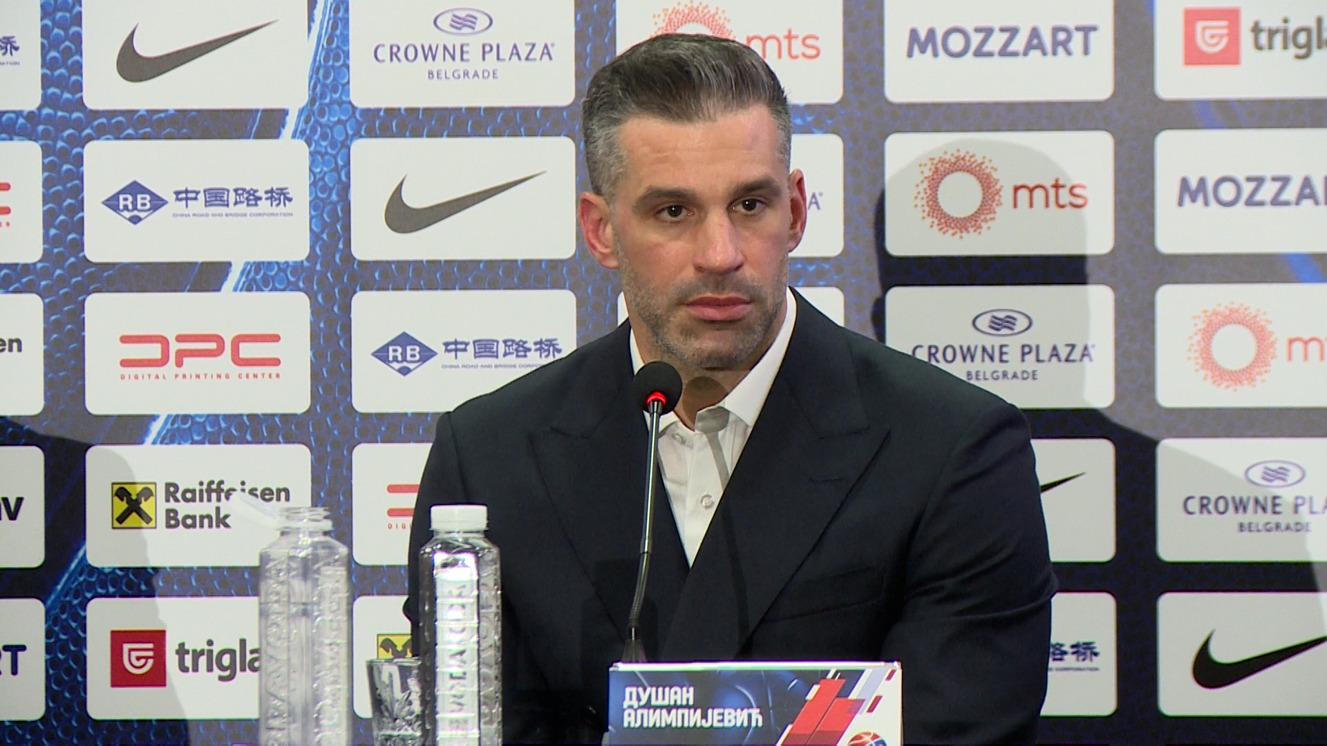Beograd, Dusan Alimpijevic, selektor kosarkaske reprezentacije Srbije, o stranim igracima u reprezentaciji i odnosu sa Crvenom zvezdom i Partizanom